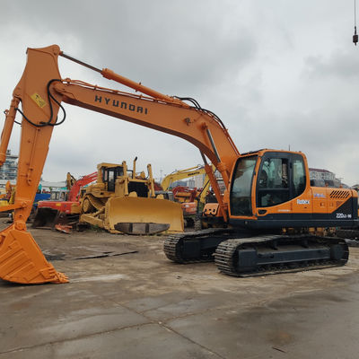 Gebruikte Hyundai 220-9s graafmachine met 0-2000 werkuren bij Onghua in Zuid-Korea