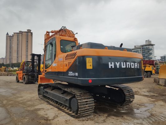 Gebruikte Hyundai 220-9s graafmachine met 0-2000 werkuren bij Onghua in Zuid-Korea