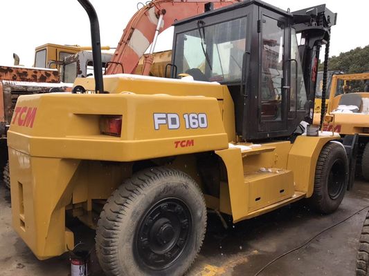 16 ton 20 ton diesel vorkheftruck in goede staat en van TCM voor routine vorkbreedte