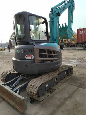 Max. Lifthoogte 44m 2021 Gebruikte Japan 5,5 Ton KOBELCO SK55 SK55SR-3 Mini Graafmachine