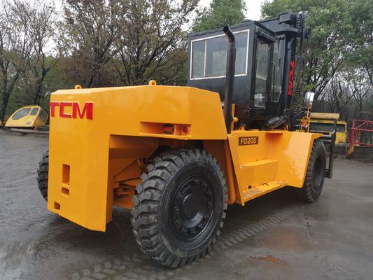 TCM 20 ton diesel vorkheftruck FD200 FD250 voor zware containers in goede staat