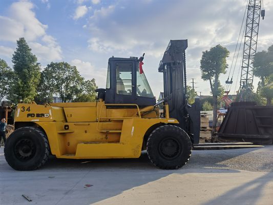 Japan Made TCM FD250 25 ton gebruikte dieselforklift voor materiaalverwerking