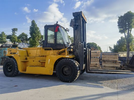 Japan Made TCM FD250 25 ton gebruikte dieselforklift voor materiaalverwerking