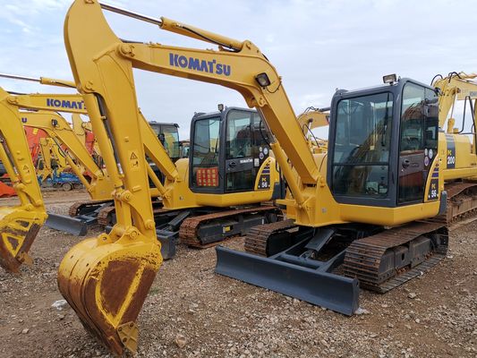 5000 KG 65KM 2022 Komatsu Pc56-7 Digger Gebruikte 5 ton mini graafmachine in Shanghai