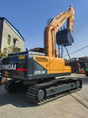 20 ton bedrijfsgewicht Tweedehands originele Hyundai 220LC-9S graafmachine voor snelle verzending