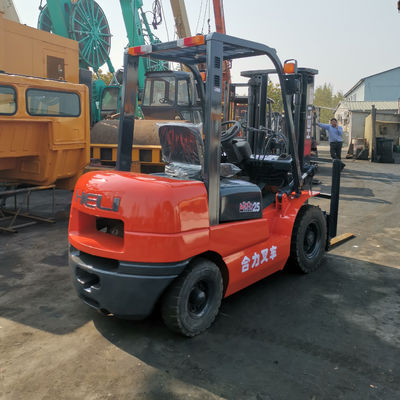 2.5 ton heli-diesel vorkheftruck met CE-certificering en routinematerialen