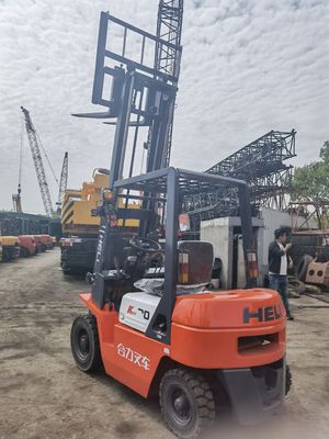 Voedsel- en drankwinkels Gebruikte Heli K20 diesel 2 ton diesel twee mast heftruck binnen het budget