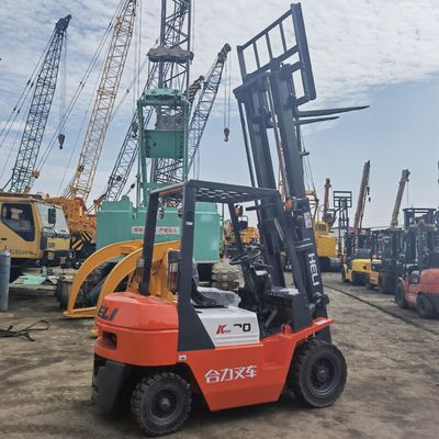 Voedsel- en drankwinkels Gebruikte Heli K20 diesel 2 ton diesel twee mast heftruck binnen het budget