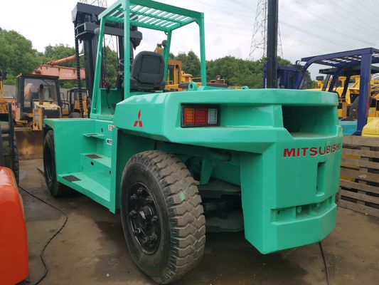 15 ton Mitsubishi FD150 tweedehands dieselmotorheftruck voor bouwmaterialenwinkels
