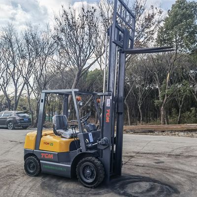2.5 ton TCM vorklift FD25T5 Gebruikte 2,5 ton vorklift met standaard algemene afmetingen