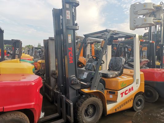 2500 kg Gewicht Gebruikte TCM vorklift FD25T6 2,5 ton Japan Originele in goede staat