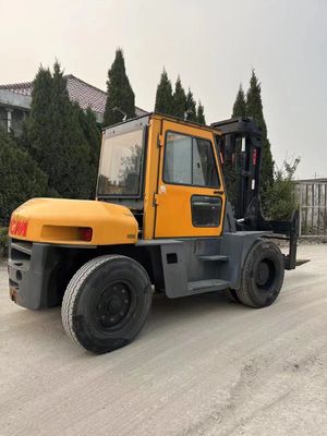 Gebruikte TCM FD80 Diesel vorkheftruck met CE 4,5m Lifthoogte 6m/s Snelheid Uitstekende staat