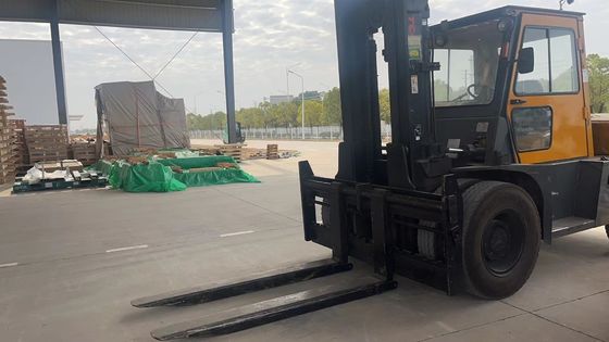 8ton TCM FD80 vorkheftruck in Shanghai met normale afmetingen en vorkbreedte