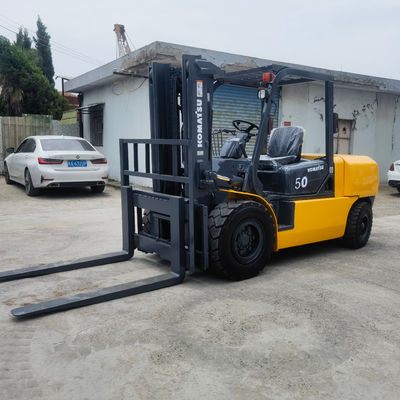 1200 mm Vorklengte Komatsu FD50 5 ton Diesel Vorklift Japan 5t Gebruikte Vorklift Longhua