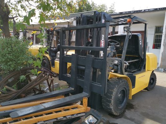 5 ton Japan Original Komatsu FD50-7 Diesel vorkheftruck in Shanghai met 1200 mm vorklengte