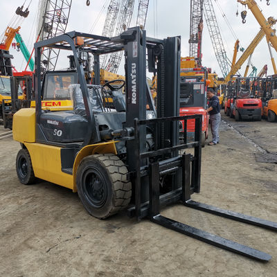 Handmatige krachtbron Gebruikte vorkhef Komatsu 5t FD50-7 2t 3t 4t 5t 6t 7t 8t TCM Toyota