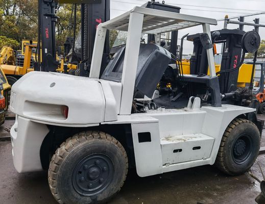 Vorklengte 7 ton Gebruikte TCM Japan Originele Mini Diesel Vorklift in goede staat