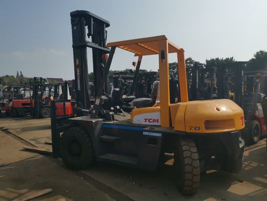 Algemene afmetingen Routine TCM 7 ton gebruikte vorkheftruck met hydraulische afstandsregeling