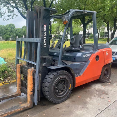 Toyota 5 ton diesel vorkheftruck met Japan motor