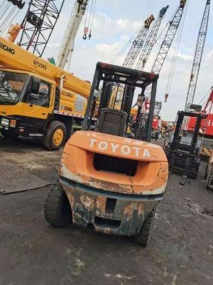 Originele verf Toyota Japan 5 ton 7F50 Hydraulische vorklift met vorklengte Routine