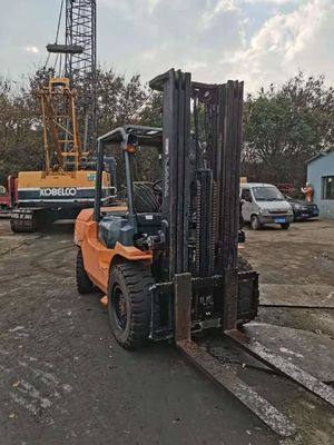 Originele verf Toyota Japan 5 ton 7F50 Hydraulische vorklift met vorklengte Routine