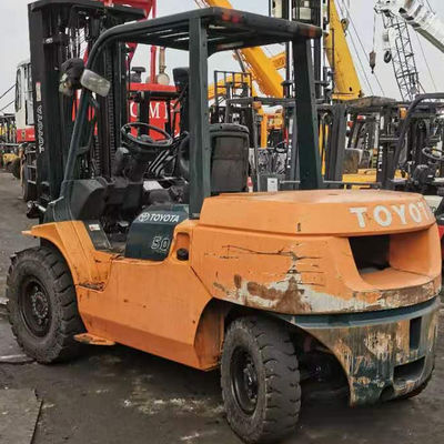 Routine vorkbreedte Gebruikte Toyota vorklift/7ton 5ton 3ton TCM vorklift in goede staat
