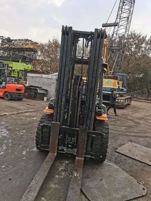 Routine vorkbreedte Gebruikte Toyota vorklift/7ton 5ton 3ton TCM vorklift in goede staat