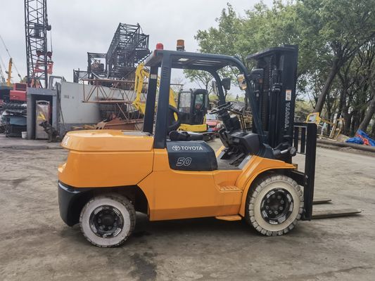 Gebruikte Toyota 4 ton 4,5 ton 5 ton Radiator Vorklift Diesel Vorklift Truck FD40 FD45 FD50