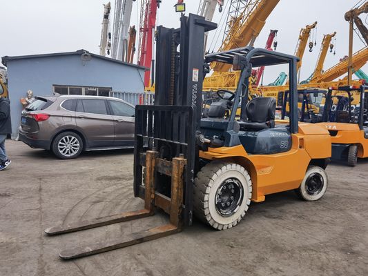 Gebruikte Toyota 4 ton 4,5 ton 5 ton Radiator Vorklift Diesel Vorklift Truck FD40 FD45 FD50