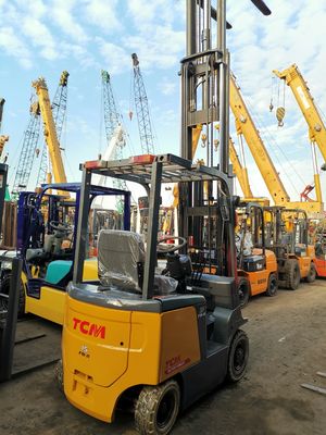 Tweedehands Tcm elektrische vorklift van 1,5 ton met gewone vorklengte en 1500 kg gewicht