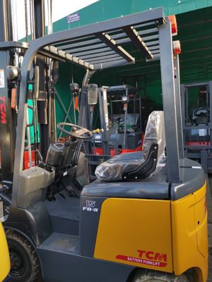 Tweedehands Tcm elektrische vorklift van 1,5 ton met gewone vorklengte en 1500 kg gewicht