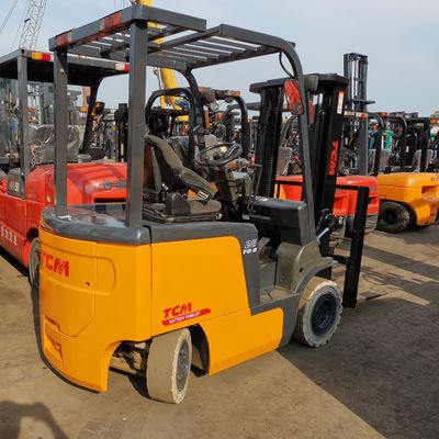 Gebruikte elektrische vorkheftruck TCM FB25-7 2,5 ton 4 wielen 1,5 ton 2 ton 3 ton 3,5 ton 4,0 ton