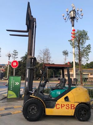 Japanse Komatsu 3ton FD30/FD20/FD25/FD35/FD40/FD50 vorkheftruck met handmatige krachtbron