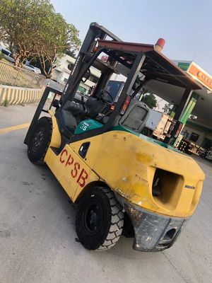 Gebruikte Komatsu Fd30 Diesel vorklift van 3 ton met optionele motor en vorkbreedte 1200 mm