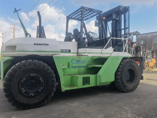 24 ton Japan Komatsu FD240 vorkheftruck voor het verwerken van materialen in magazijn Japan Stock