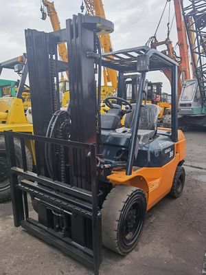 Originele Japanse Toyota FD35 3 ton benzine motor vorkheftruck met routine vorklengte