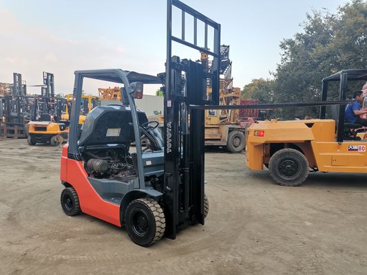 Routine vorkbreedte 1,5 ton Diesel Toyota FD15 vorkheftruck met 2 trappen 3 meter in Shanghai