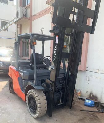 4500 kg Vorkbreedte Routine Sino Jac Diesel Vorklift Truck CPC30 met airconditioning