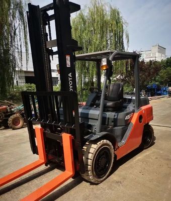 4500 kg Vorkbreedte Routine Sino Jac Diesel Vorklift Truck CPC30 met airconditioning