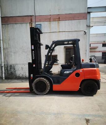 4500 kg Vorkbreedte Routine Sino Jac Diesel Vorklift Truck CPC30 met airconditioning