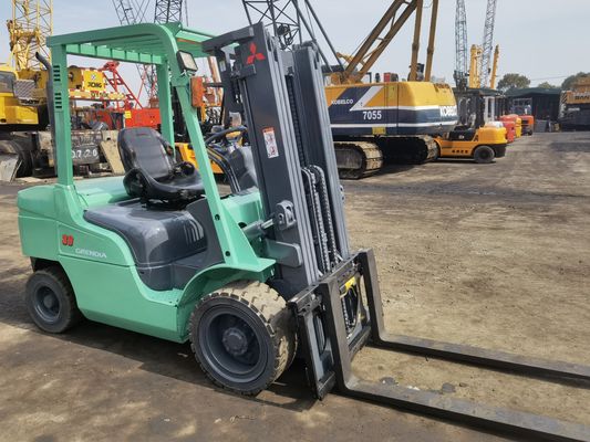 Gebruikte Mitsubishi 3 ton FD50 FD70 FD250 FD300 Diesel vorklift met 180 mm vorkbreedte