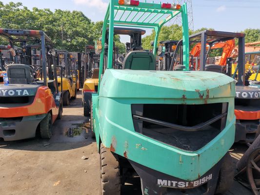Gebruikte Mitsubishi 5,5 ton diesel vorklift in goede staat Japan Originele Shanghai