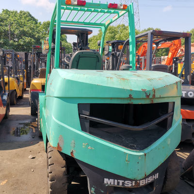 5.5 ton MITSUBISHI Diesel vorklift met 180 mm vorkbreedte uit Japan in goede staat