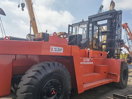 35t Mitsubishi FD350 35 ton vorklift voor bouwmaterialen winkels Vorklengte 3254mm