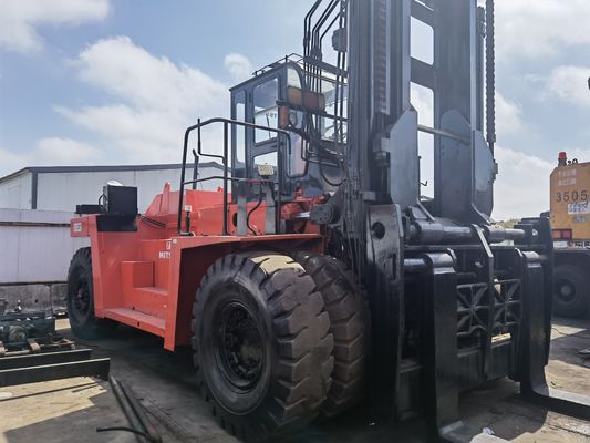 Gebruikte 35t Mitsubishi FD350 vorkheftruck voor bouwmaterialen winkels 15-25 ton diesel