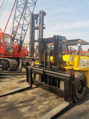 TCM FD100 10 ton Japan originele vorkheftruck in goede staat voor thuis met korting