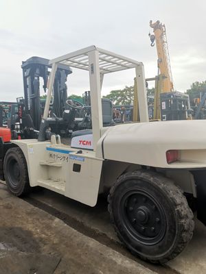 10 ton 3m vorkhef Gebruikte TCM FD100 vorkhef met dieselmotor en routine vorklengte