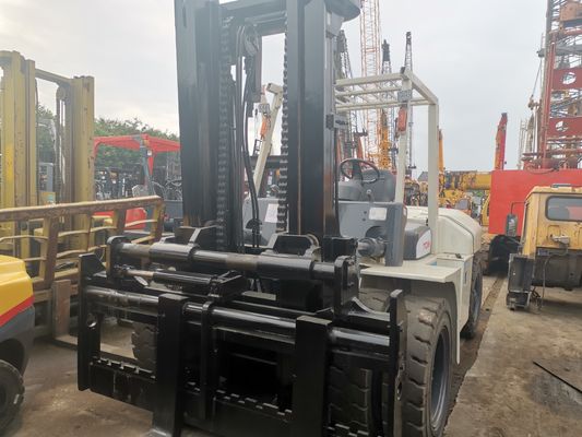 10 ton diesel vorkheftruck met ISUZU motor TCM technologie en routine vorkbreedte