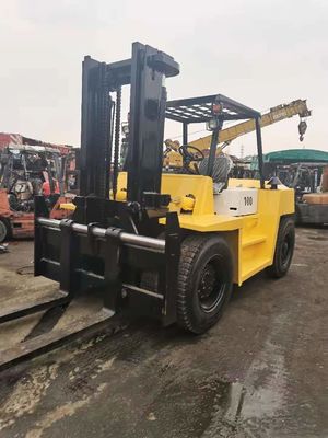 Shanghai Industrial Zone Verkoop Japan Tweedehands TCM 10 Ton FD100 Hoogmast Vorklift