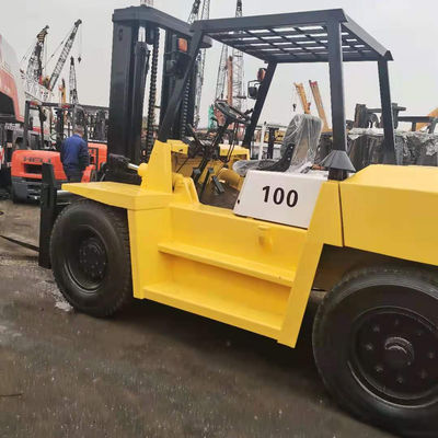 10 ton TCM vorklift fd100 in Shanghai Versatile voor toepassingen in voedsel- en drankenindustrie